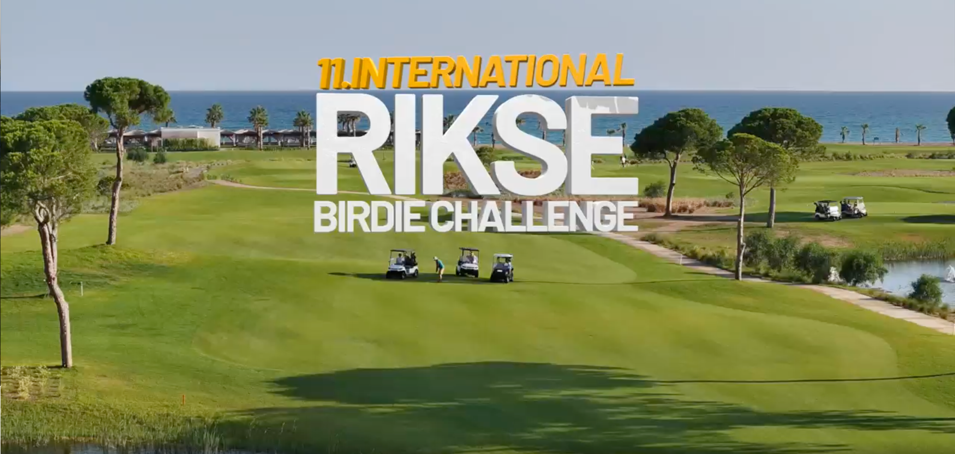 Golf camiasının yakından takip ettiği 11'inci Rikse Birdie Challenge Turnuvası sona erdi