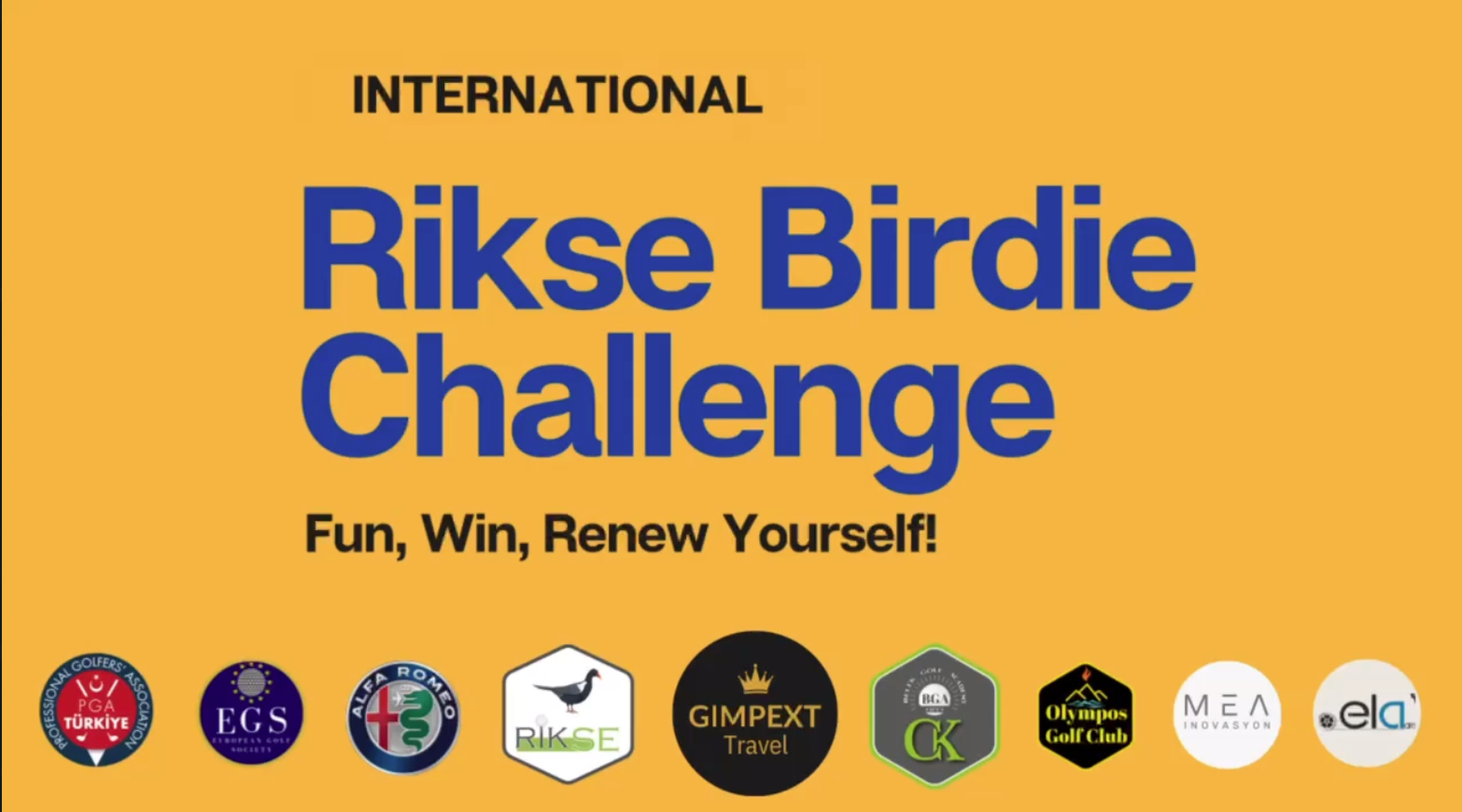 12. Rikse Birdie Challenge 28 Temmuzda Cullinan Links Golf Club'da